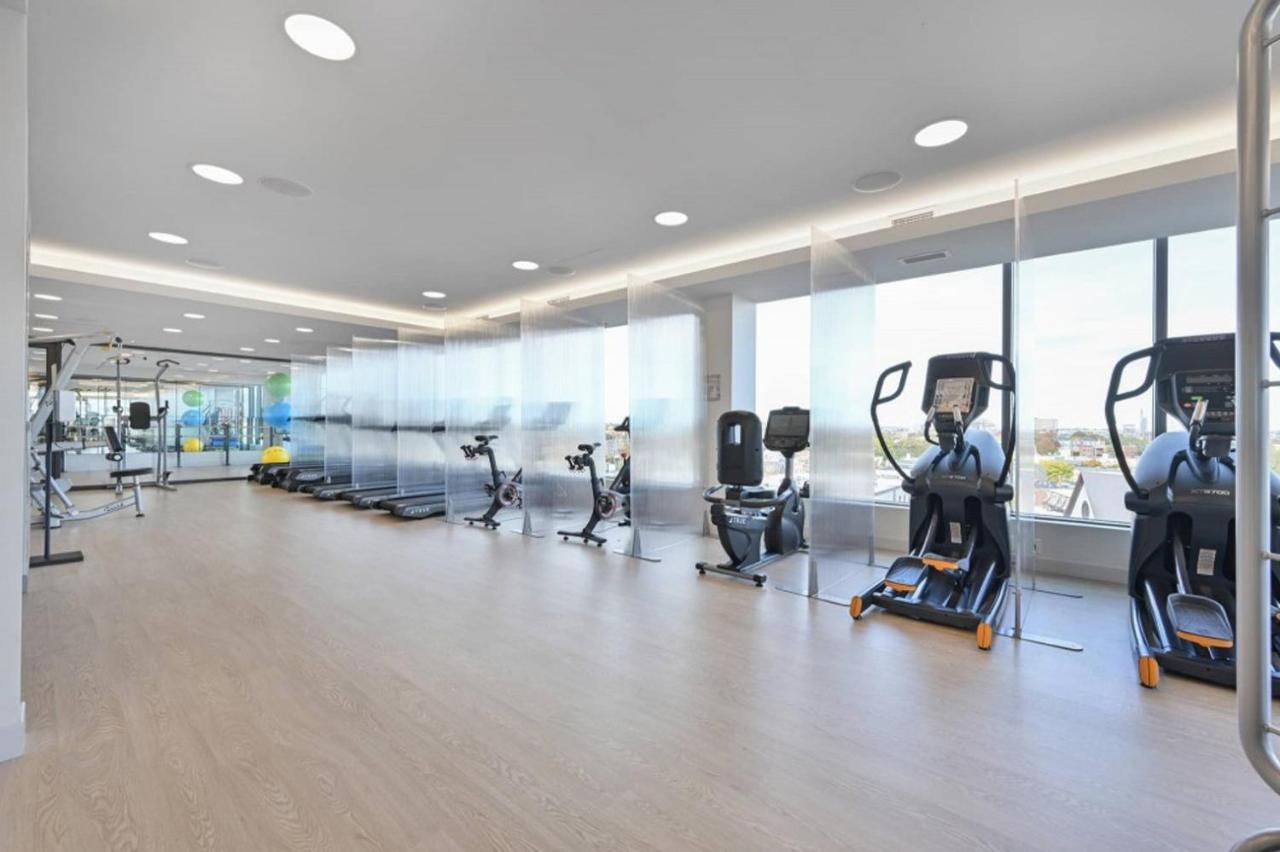 Central Sq 1Br W Gym Wd Roof Nr T Bos-614 Daire Cambridge Dış mekan fotoğraf